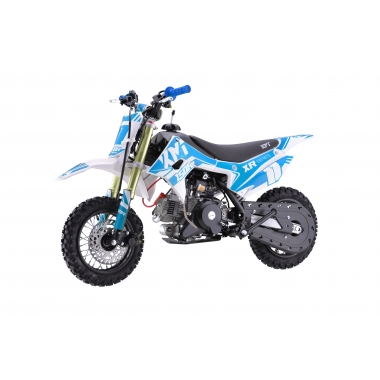 KIDS CROSSBIKE KMT MOTORS X50R 10/10 49CC BLUE